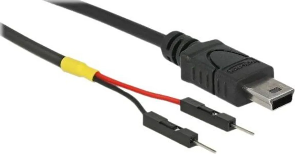 Delock 85412 Cavo Power USB Mini-B 10cm per Applicazioni Industriali