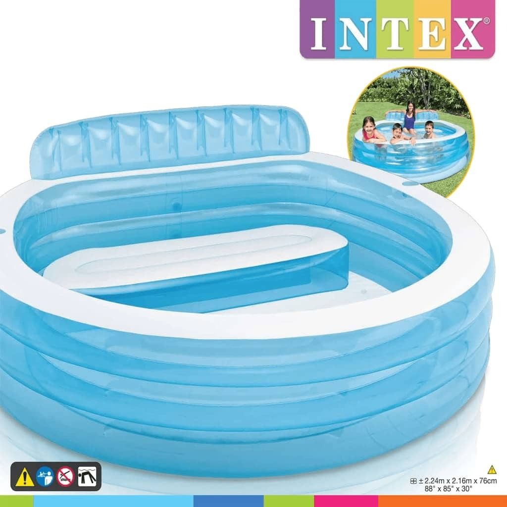INTEX Swim Center Pool Aufblasbar Family Lounge Pool 57190NP