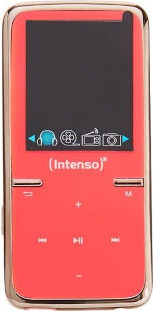 Intenso MP3 Video Player 1,8" Video Scooter BT 16GB Rosa al Immagine del prodotto 