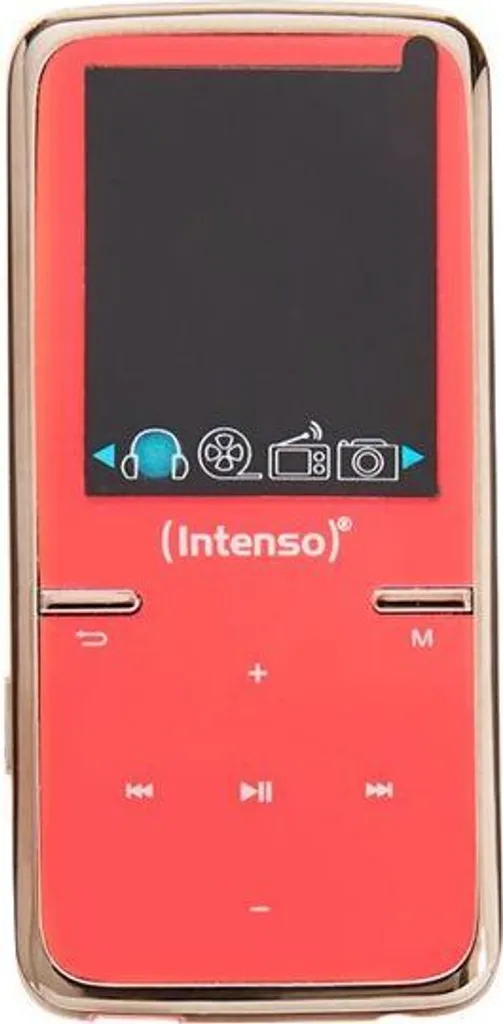 Intenso Video Scooter 16GB Pink - MP3 Sportivo Bluetooth Ultra Leggero