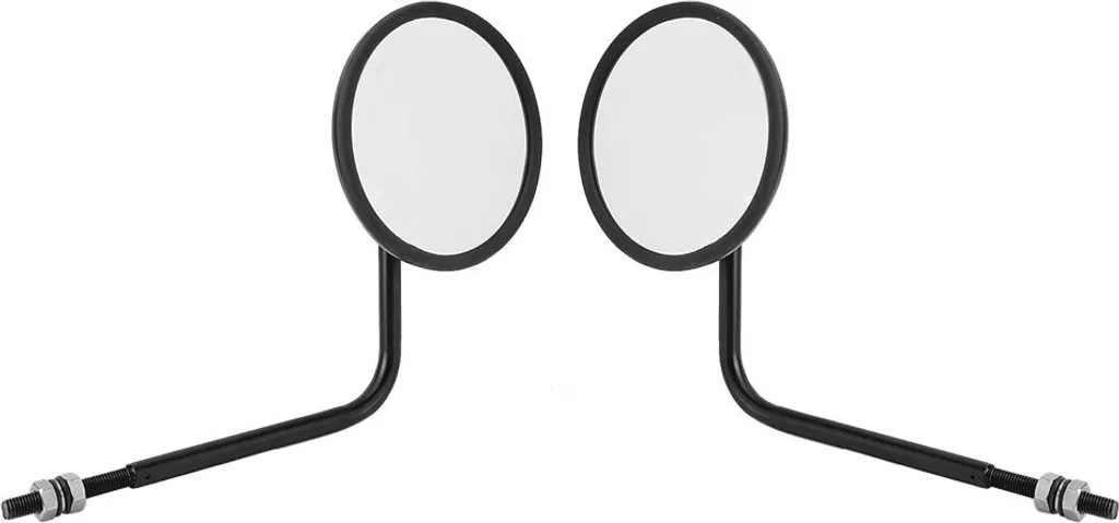 Rétroviseur Jeep Wrangler JK 2007-2017, Miroir Rond Colonne A Noir