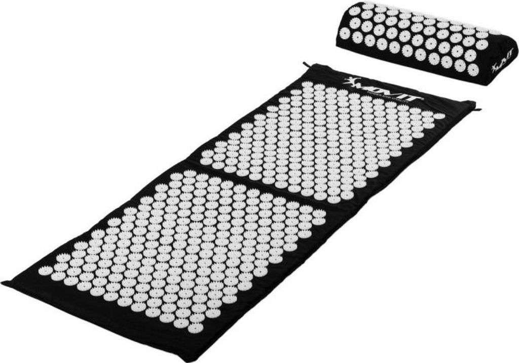 MOVIT Akupresurní podložka s polštářem, 130 x 50 cm, černá Obrázek produktu 