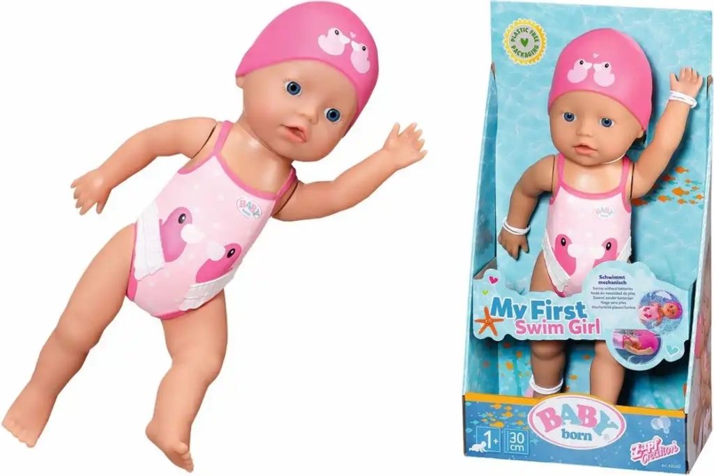 BABY born My First Swim Girl 30cm, Babypuppe, Weiblich, 1 Produktbild 