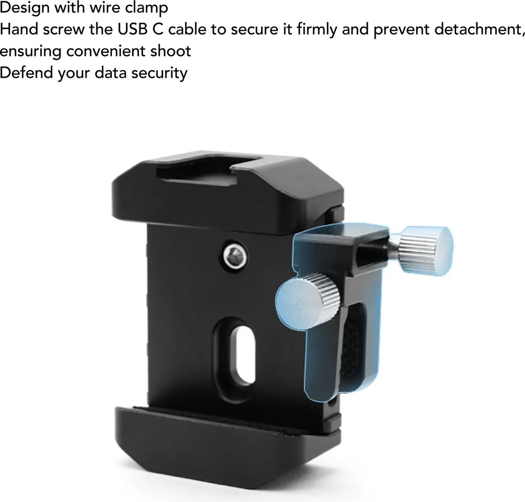 Clip de fixation universel pour disque SSD externe avec montage sabot froid