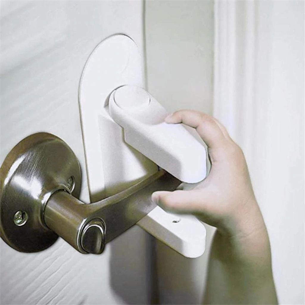 Verriegelungsvorrichtung / Kindersicherung für Griffe / Fenster / Türen