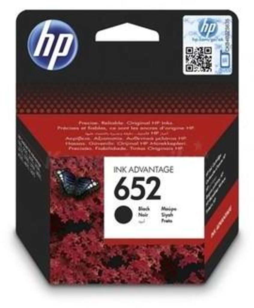HP 652 Original Black Obrázok produktu 