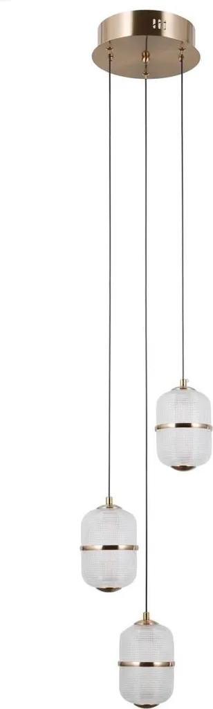 Lampada a sospensione LED 15W ALANI PND-34375-3-HBR Italux