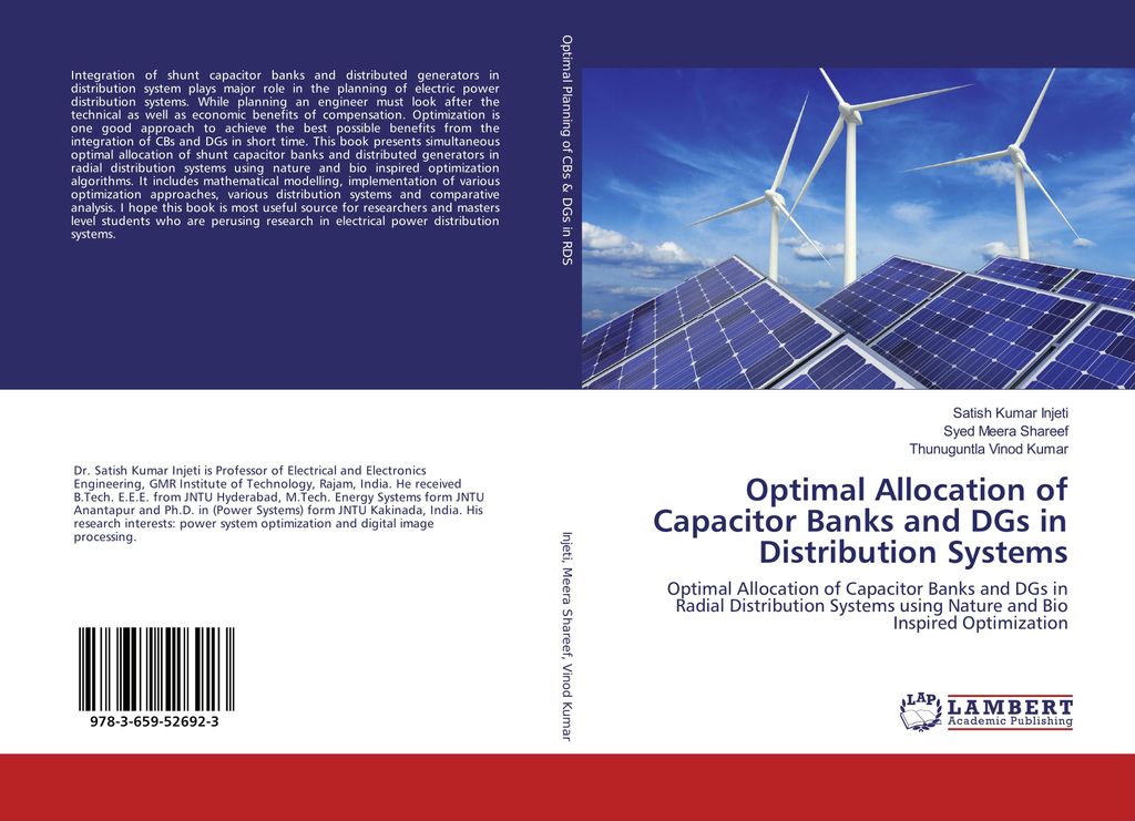 Optimal Allocation of Capacitor Banks and DGs in Distribution Systems