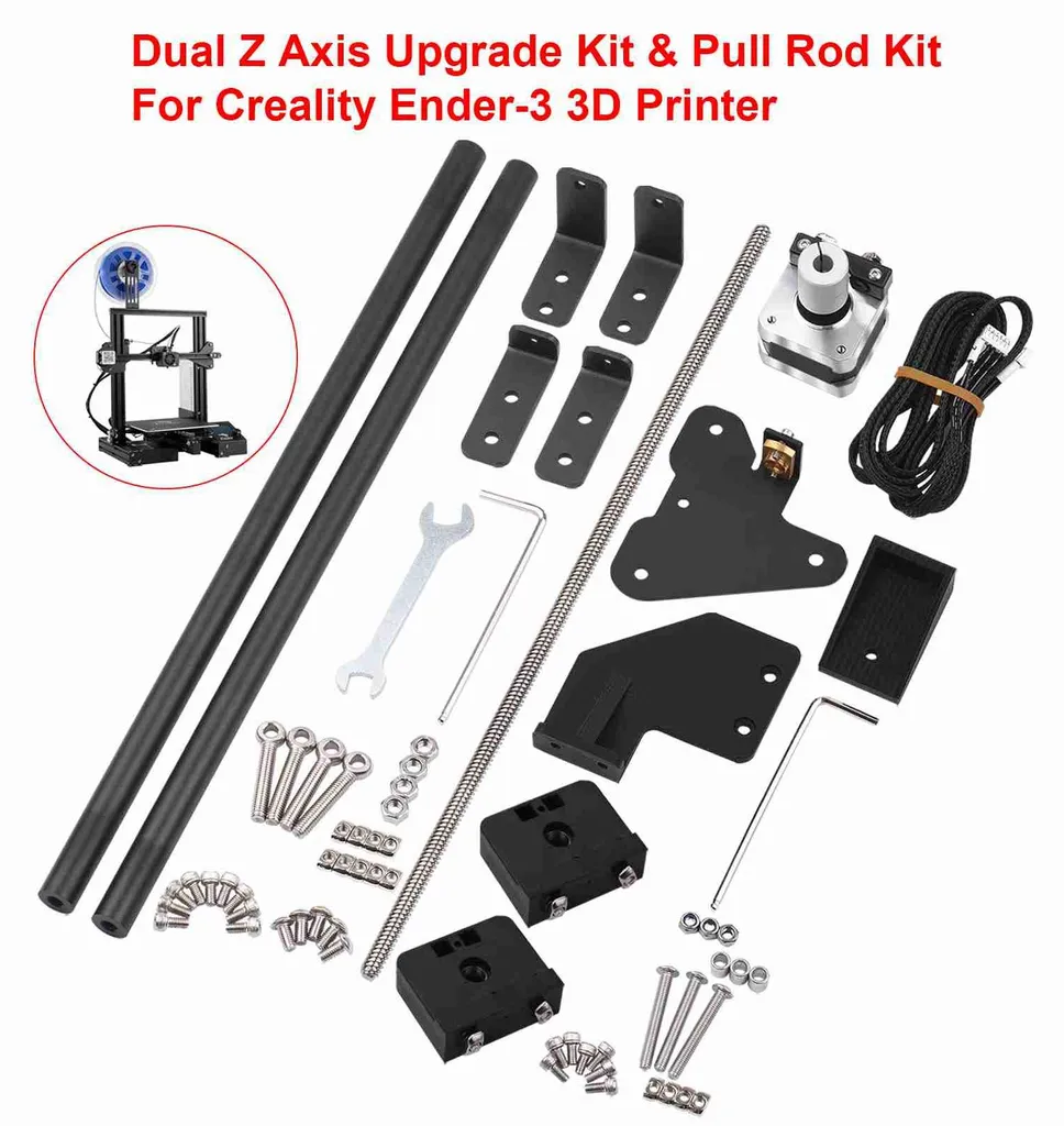 Solution anti Z-banding kit axe Z double et renfort pour Ender-3