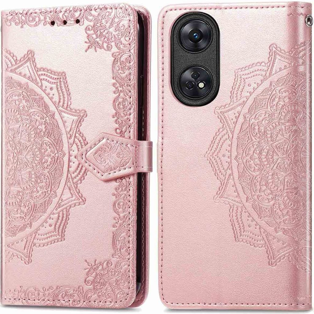imoshion Mandala Klapphülle Oppo Reno 8 T (4G) - Rosé gold