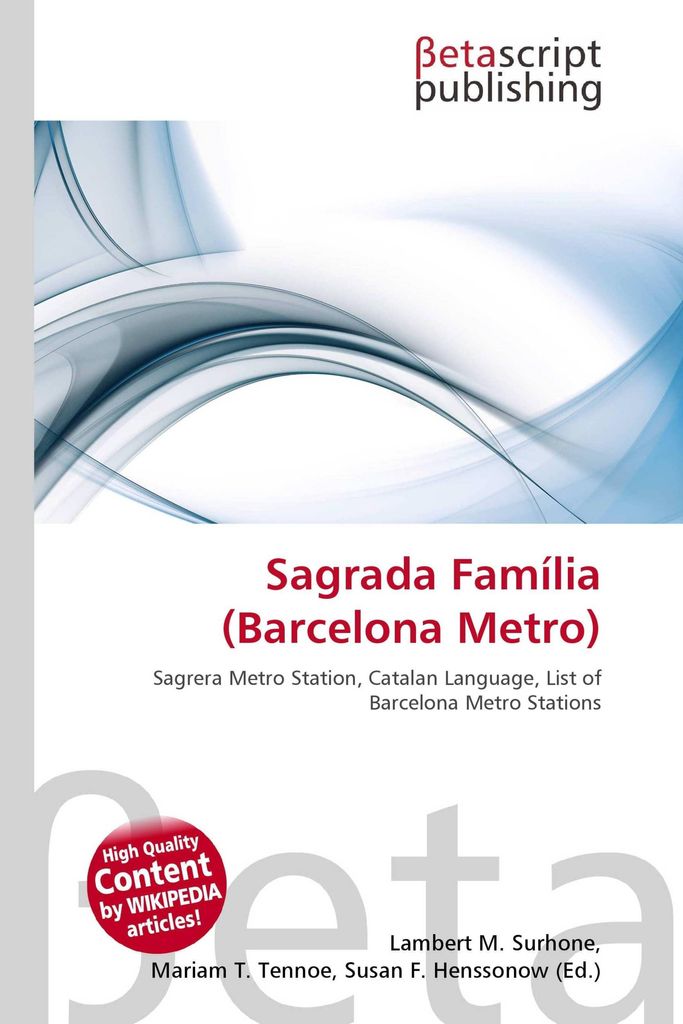 Sagrada Família (Barcelona Metro)