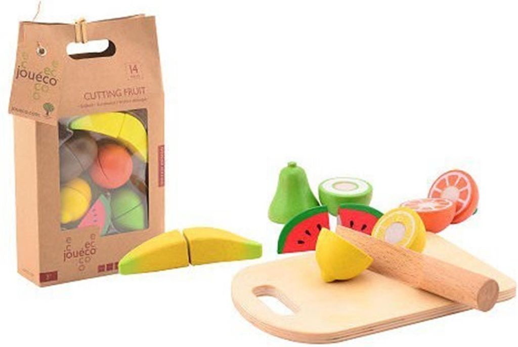 Schneiden von Obst aus Holz 14 Stück 36m+