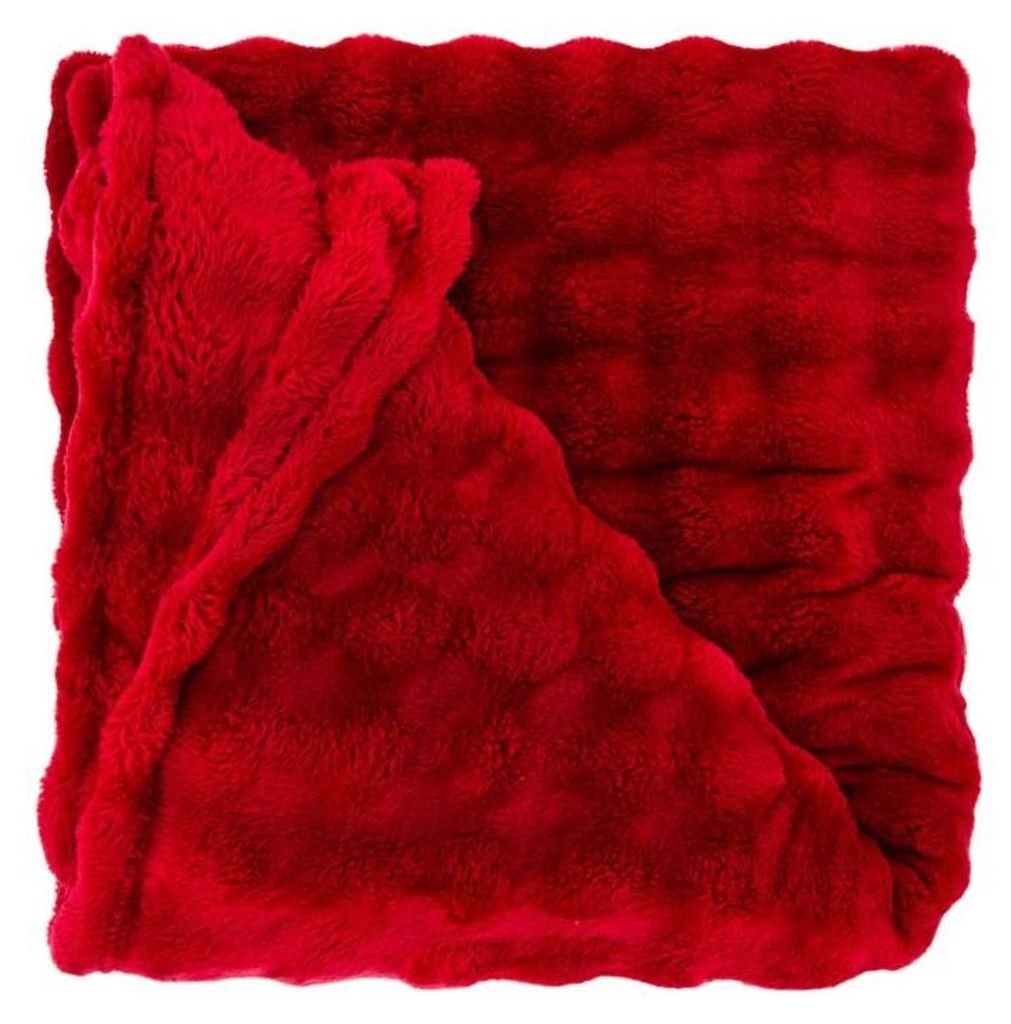 Wohndecke Tina - Rot - 150x200cm Produktbild 
