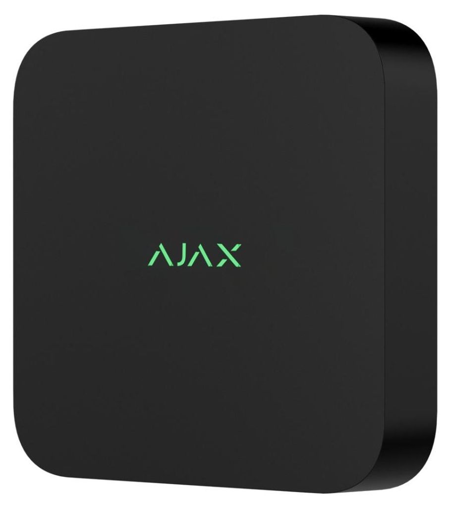 Ajax 4K NVR DC Rekorder für 16 IP Kameras, Schwarz (HAN 127057)