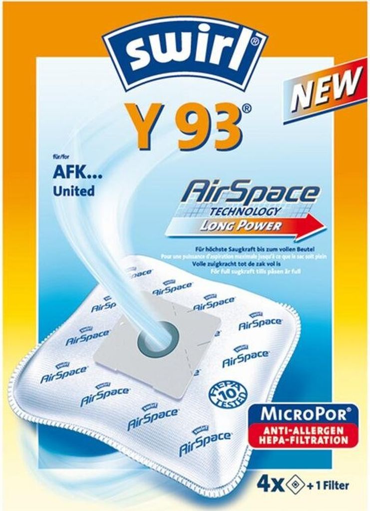 Swirl Y 93 Y 95 AirSpace - Vrecko do vysávača Obrázok produktu 