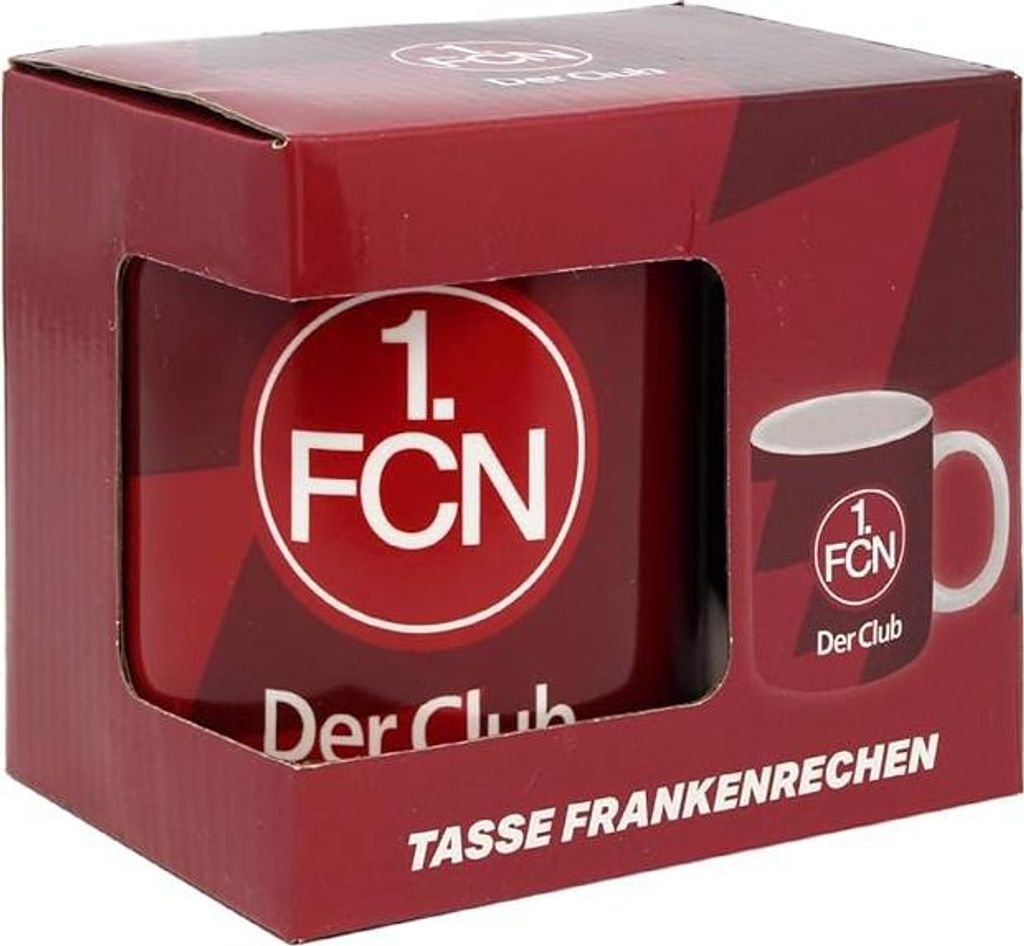 Kopie von 1. FC Nürnberg Kaffeetasse Frankenrechen #1 Produktbild 