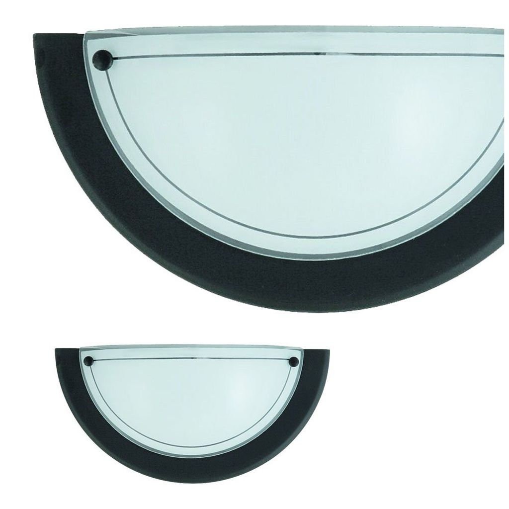 Applique de salle de bains E27 noir Ufo 5163 Rabalux Image du produit 