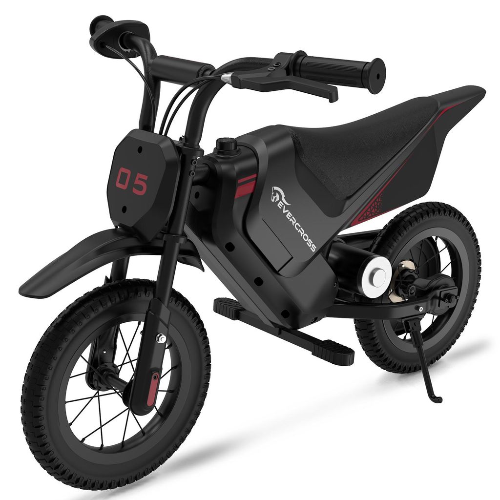 EVERCROSS TECH EV05M Elektromotorrad Kinder, Elektro Motocross mit 8/16 KMH Geschwindigkeitsmodus, Moto Cross mit 10 KM Langstrecken