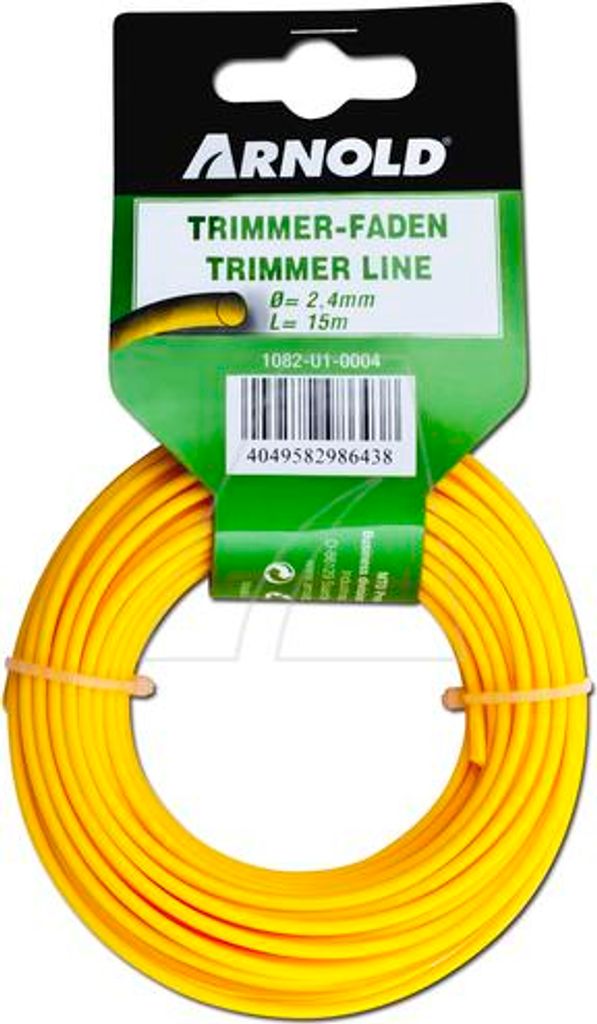 2,4 mm × 15 m runder Trimmerfaden aus Nylon Produktbild 