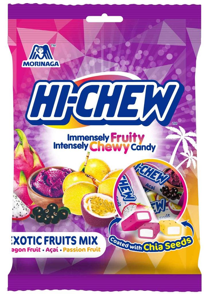 Hi-Chew Exotic Fruits (6 x 100 g) Obrázok produktu 