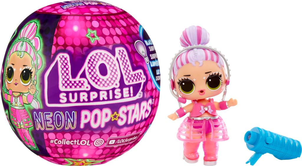 MGA L.O.L. Sorpresa Neon Pop Stars Tots 120674/12 Immagine del prodotto 