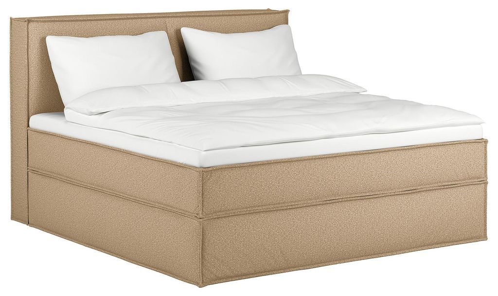home24 Boxspringbett mit Kopfteil - Premium