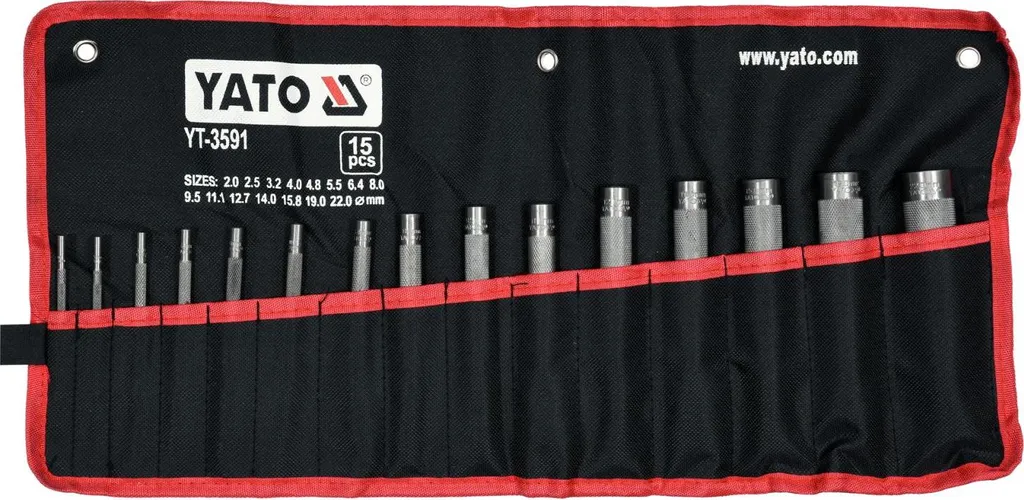 Set Perforazione Cuoio Yato YT-3591: Crea i tuoi Accessori in Pelle