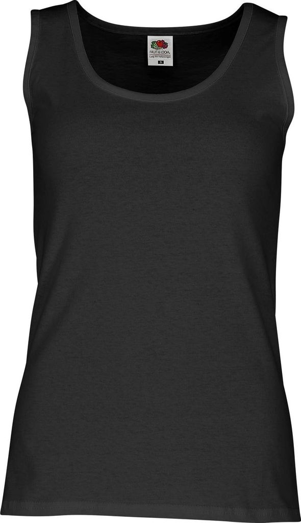 LADIES VALUEWEIGHT VEST | Damen Tank Top – Figurbetontes Trägertop aus 100 % Baumwolle – Ideal für Freizeit, Sport & Druck – Sommer Shirt