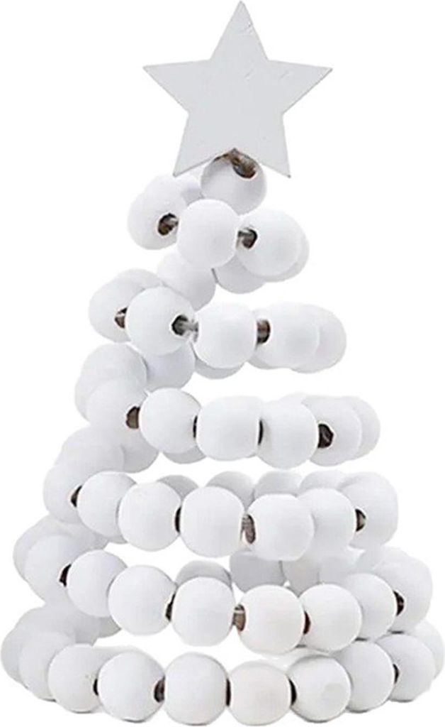 Weihnachtsbaum-Tischdekoration im nordischen Stil, künstliche Kugelspitze mit drehbarem Stern, kleiner künstlicher Baum, festliche Weihnachtsdeko...