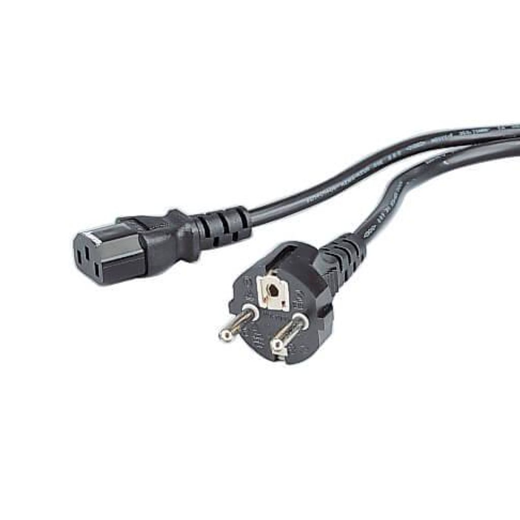 Hama Universal Mains Cable, 2,5 m, Black, 2,5 m