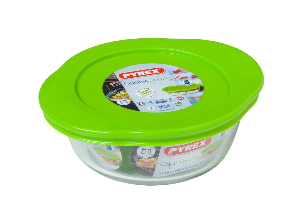 Schüssel rund mit Deckel, 0,35 Liter - Pyrex | Cook & Store Produktbild 