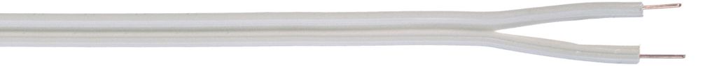 as-Schwabe Anschlussleitung 5m PVC Zwillings-Leitung H03VH-H 2x0.75mm² Kabel