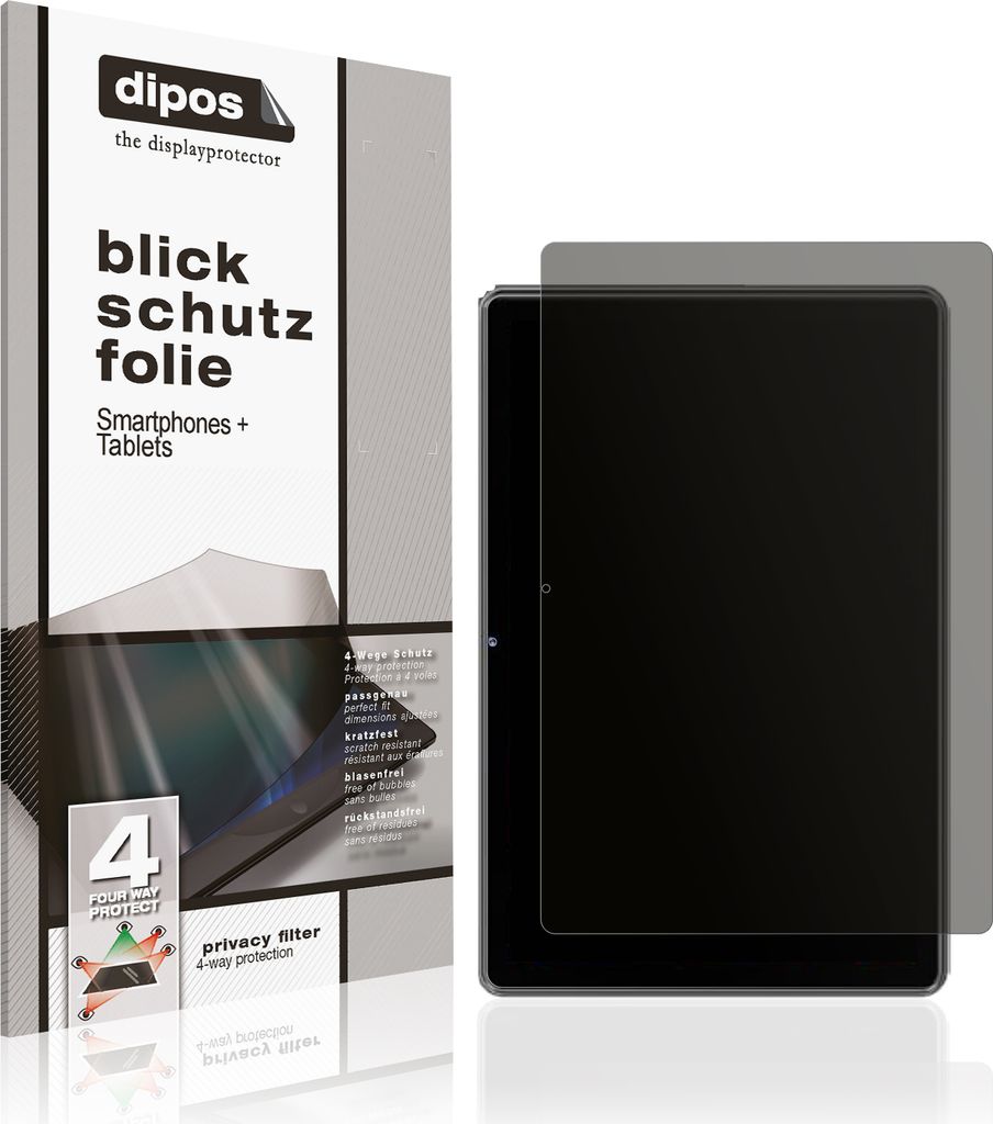 Blickschutzfolie für Hcjip 11 Zoll Tab matt Schutzfolie Folie Display Schutz dipos