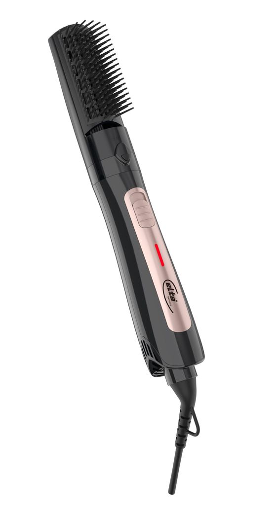 Elta Warmluftbürste 600W – 2 Aufsätze, Cool Shot & 360° Drehkabel für schnelles Styling