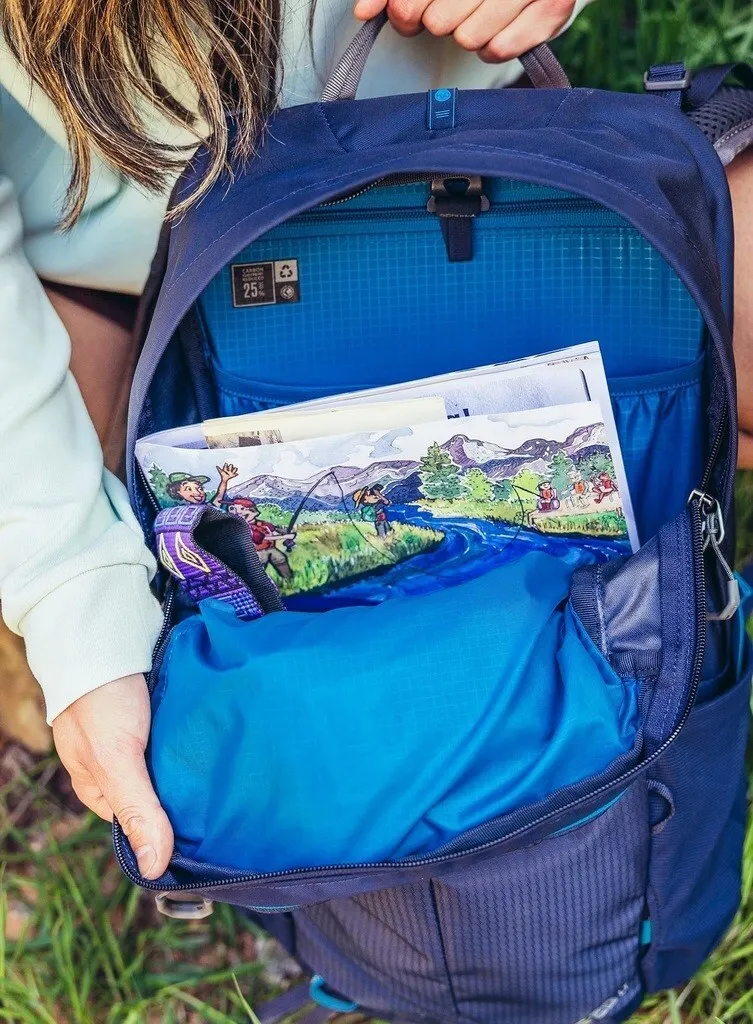 Sac à dos trekking Gregory Jade 20 LT Midnight Navy - Confort Femme - 7