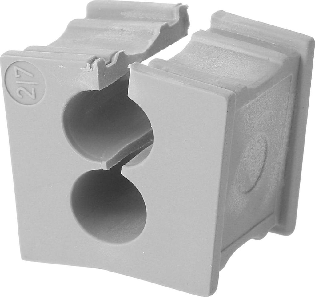icotek Kabeltülle klein Klemmbereich 7,0mm Mehrfachdichtung 2x7,0mm Temperaturbereich -40°C bis 90°C - 1 Stück