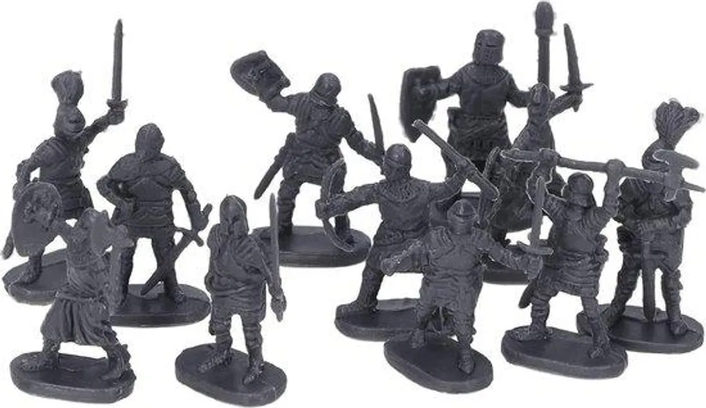 Kit de 200 Figurines Médiévales : Finissez vos Dioramas et Maquettes Pro