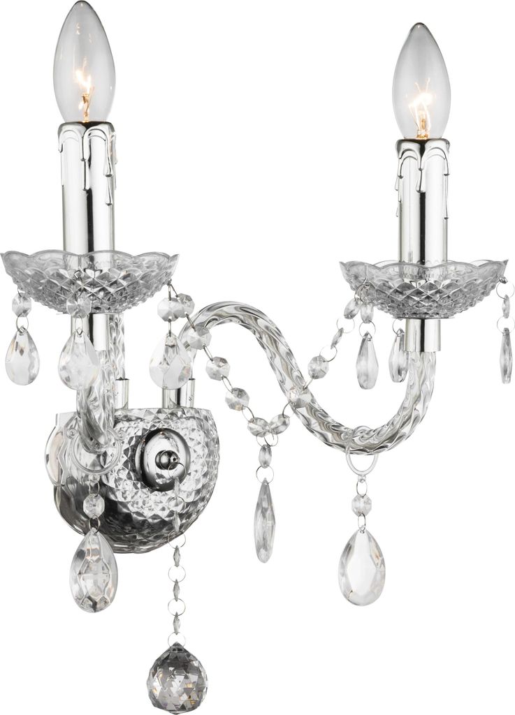 Applique Murale Toolight Ebt017-2W Transparent Image du produit 