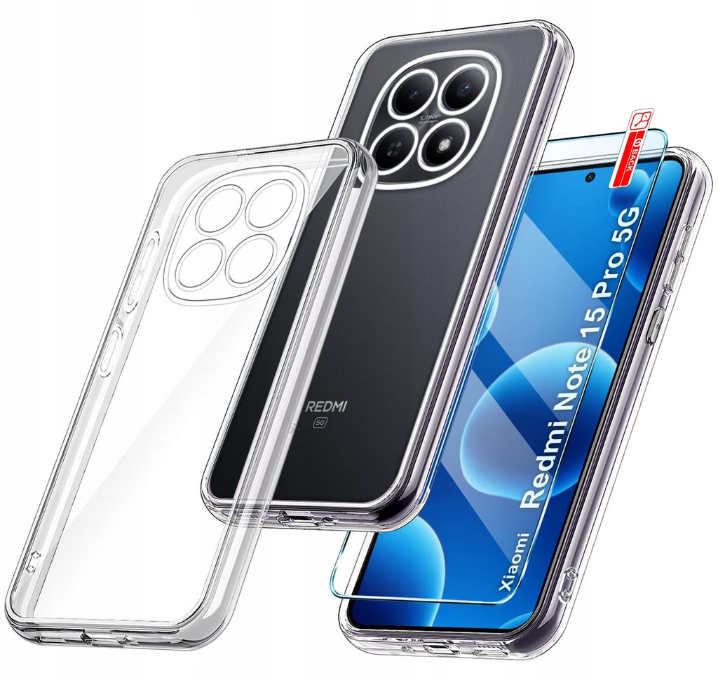 Coque pour Xiaomi Redmi Note 15 Pro 5G COQUE TRANSPARENTE Image du produit 