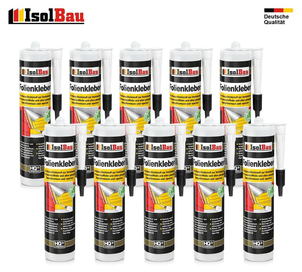 10x Folienkleber Dichtkleber Dampfbremse Dampfsperre Dampfbremsen PE