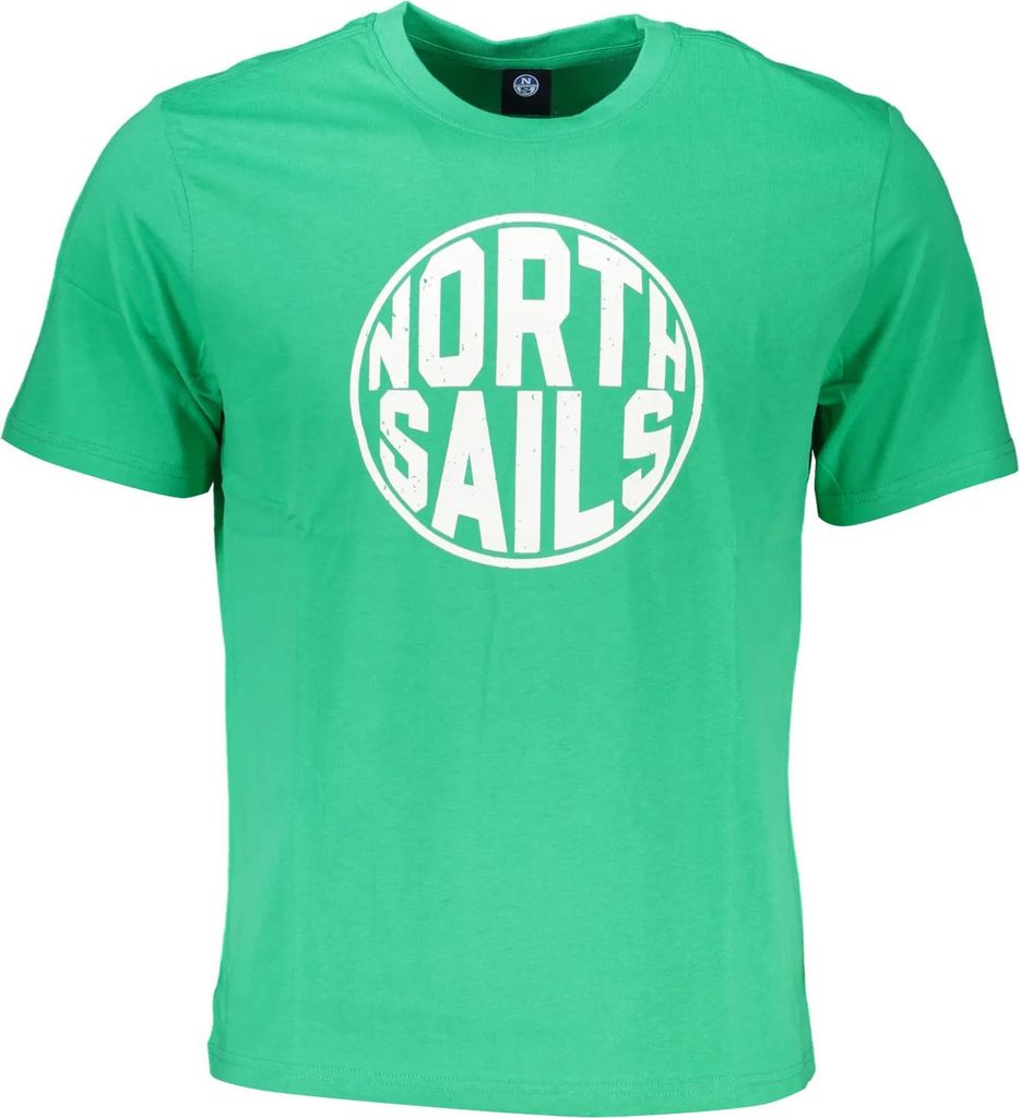 North Sails Grünes Statement T-Shirt : Größe - L Größe: L