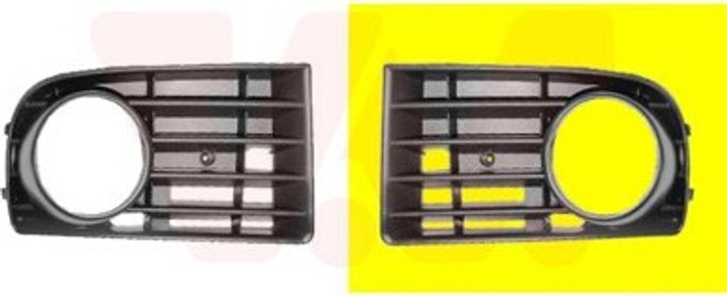 VAN WEZEL Lüftungsgitter Grill Stoßfänger für VW Golf V Produktbild 