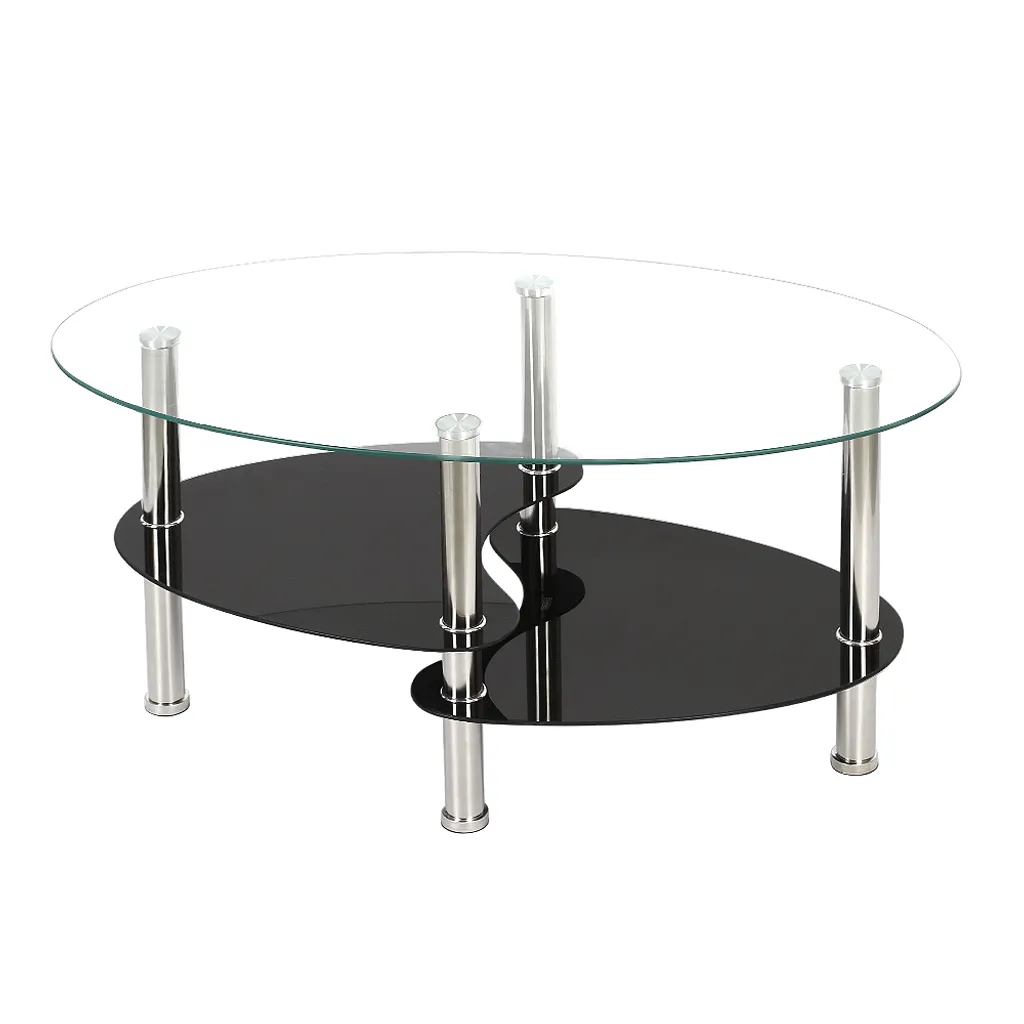 Table basse de séjour format compact 90cm idéale pour petits espaces - 8
