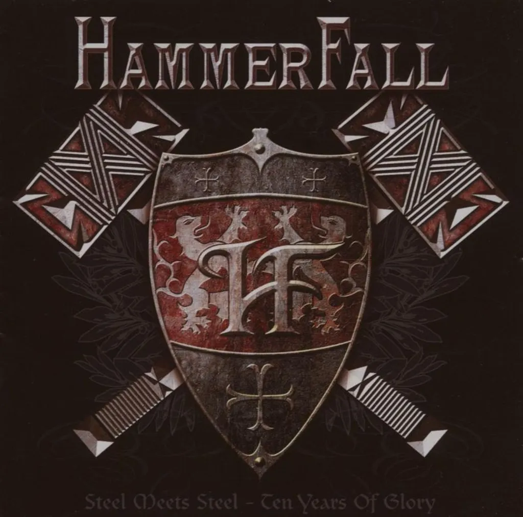 Livre Tablatures Hammerfall L'acier rencontre l'acier Guitare et Basse