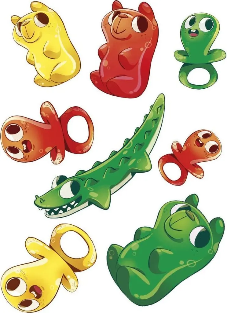Candy Catch Clementoni Jeu d'Observation Rapide avec Design Multicolore - 9