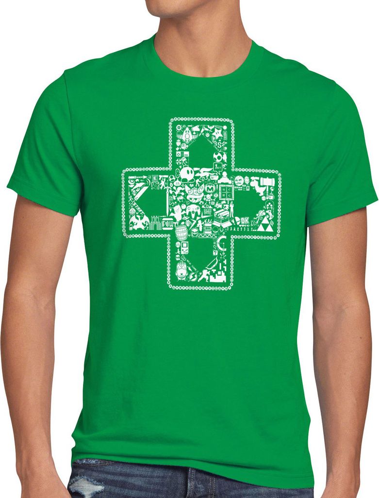 style3 PLAY Herren T-Shirt gamer game controller