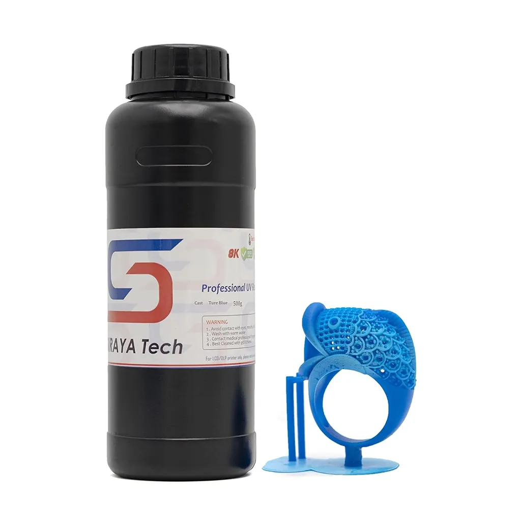 Résine calcinable sans résidu Siraya Tech Cast Bleu véritable 1 kg