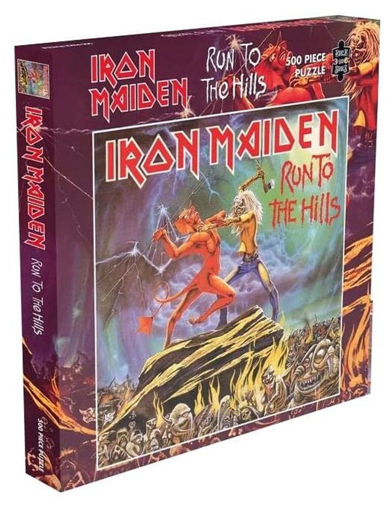 Iron Maiden: Run to the Hills 500 Piece Jigsaw Puzzle Produktbild 