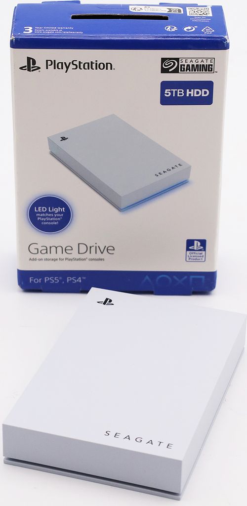 Seagate Game Drive PS4/PS5, 5TB, tragbare externe Produktbild 