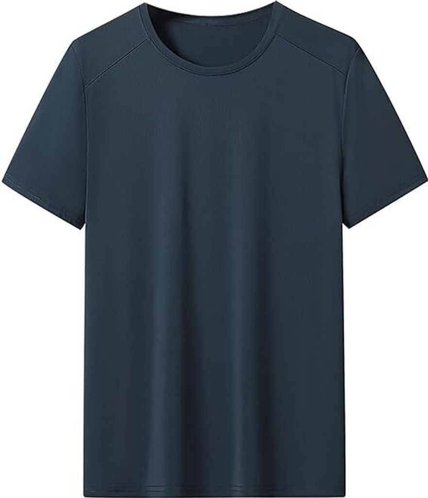 Herren Atmungsaktive Ice Silk Sport-T-Shirts: Schnelltrocknend & Kühlend für Sport und Freizeit